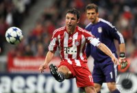 Fussball Champions League  Saison 2010/2011: FC Bayern  Muenchen  - AS Rom