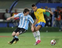 FUSSBALL INTERNATIONAL:  Argentinien - Brasilien