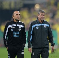 Fussball DFB Pokal 2. Runde 13/14 : Trainer Friedhelm Funkel (1860 Muenchen)