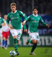 FUSSBALL 1. BUNDESLIGA: Bremen, HUNT und DIEGO
