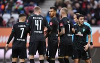 Fussball 1. Bundesliga Saison 19/20: FC Augsburg - SV Werder Bremen
