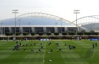 Fussball 1. Bundesliga 11/12: FC Schalke Training in Doha