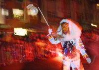 Schwaebisch-alemannische Fastnacht / Fasnet Rottenburg Hexentanz 2015