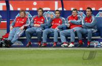 Fussball 1. Bundesliga, BAYERN Spieler auf der Bank