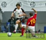 Fussball: Deutschland - Malta, Zweikampf