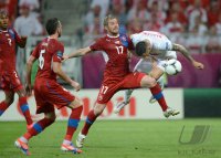 Fussball International Europameisterschaft 2012: Tschechien - Polen