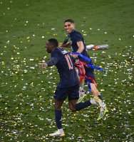 Fussball CHL FINALE 24/25 in Muenchen: Paris Saint - Germain - Inter Mailand
