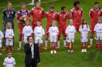Fussball 1. Bundesliga Saison 14/15: FC Bayern Muenchen - VfL Wolfsburg