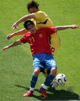 Fussball WM 2006: Spanien - Ukraine