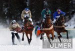 REITSPORT White Turf St. Moritz Promi Skikjring;