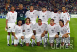 FUSSBALL CHL  Mannschaftsbild AC Mailand