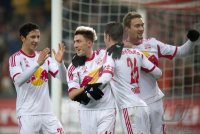 FUSSBALL International Testspiel 2013/2014: JUBEL Red Bull Salzburg