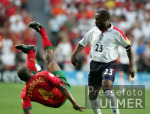 Fussball INTERNATIONAL  EURO 2004  Portugal - England im Stadion da Luz in Lissabon 24.06.2004