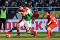 FUSSBALL, 1. BUNDESLIGA, 25. Spieltag: Bremen - Stuttgart