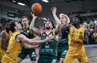 Basketball 2. Bundesliga 24/25 Playoff Spiel 4.
Walter Tigers Tuebingen - VET-CONCEPT Gladiators Trier