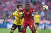 Fussball 1. Bundesliga Saison 15/16: FC Bayern Muenchen - Borussia Dortmund