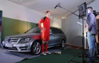 Fussball: Deutsche Nationalmannschaft Werbedreh Mercedes Benz