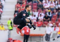Fussball 1. Bundesliga Saison 21/22: VfB Stuttgart - TSG 1899 Hoffenheim