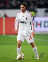 FUSSBALL, INTERNATIONAL, AC MAILAND: JANKULOVSKI Einzelaktion