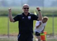 Fussball  Ausfstiegsspiel C Jugend  09/10