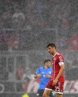 Fussball 1. Bundesliga Saison 17/18: FC Bayern Muenchen - Bayer 04 Leverkusen