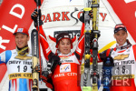SKI   Weltcup  Salalom  Park City Herren Siegerehrung