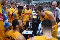 Basketball 1. Bundesliga 15/16 Hauptrunde: Walter Tigers Tuebingen - Basketball Loewen Braunschweig