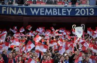 Fussball Champions League Finale 2013:  Borussia Dortmund - FC Bayern Muenchen