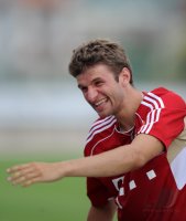 Fussball 1. Bundesliga Saison   2011/2012 :  Thomas Mueller (FC Bayern Muenchen)