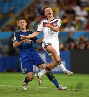 FUSSBALL WM 2014, FINALE: Deutschland - Argentinien