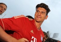 Fussball 1. Bundesliga :  Mario Gomez (FC Bayern Muenchen)