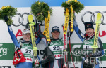 SKI  WM 2003  St.Moritz Damen Super G Siegerehrung