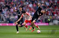 Fussball 1. Bundesliga 23/24: FC Bayern Muenchen - Eintracht Frankfurt