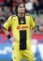 Fussball 1. Bundesliga: Leverkusen - Dortmund, ROSICKY enttaeuscht