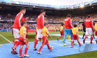 Fussball International Europameisterschaft 2016: Rumaenien - Schweiz