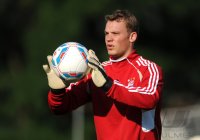 Fussball 1. Bundesliga Saison   2011/2012 :  Torwart Manuel Neuer (FC Bayern Muenchen)