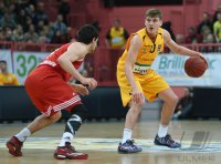 Basketball 1. Bundesliga 14/15 Hauptrunde:  Walter Tigers Tuebingen - FC Bayern Muenchen