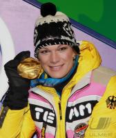 Olympische Spiele 2010 VANCOUVER:  JUBEL RIESCH - SKI ALPIN  FRAUEN