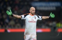 Fussball International Serie A 13/14: Torwart Christian Abbiati (AC Mailand)