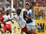 FUSSBALL 1. Bundesliga  SC Freiburg  -  Hansa Rostock