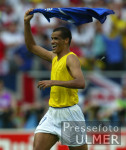 FUSSBALL Weltmeisterschaft Jubel Rivaldo England vs. Brasilien Viertelfinale