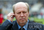 Fussball Bundesliga: Bremen - Leverkusen, Calmund enttaeuscht
