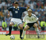 FUSSBALL Schottland -Deutschland  Spielsezene