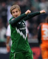 Fussball: 1. Bundesliga Saison 2010/2011: Moenchengladbach - Bremen