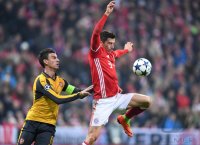 Fussball CHL 16/17 Achtelfinale: FC Bayern Muenchen - Arsenal London