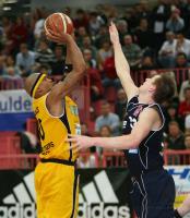 Basketball 1. Bundesliga Walter Tigers Tuebingen  - Bamberg
