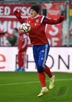 Fussball 1. Bundesliga Saison 14/15: FC Bayern Muenchen - TSG 1899 Hoffenheim