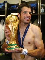 Fussball WM 2006  24  Stunden Finale  Jubel Italien Kabine