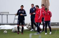 Fussball 1. Bundesliga : Training beim FC Bayern Muenchen