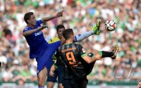 Fussball, Freundschaftsspiel  Saison 2014/2015: SV Werder Bremen - FC Chelsea